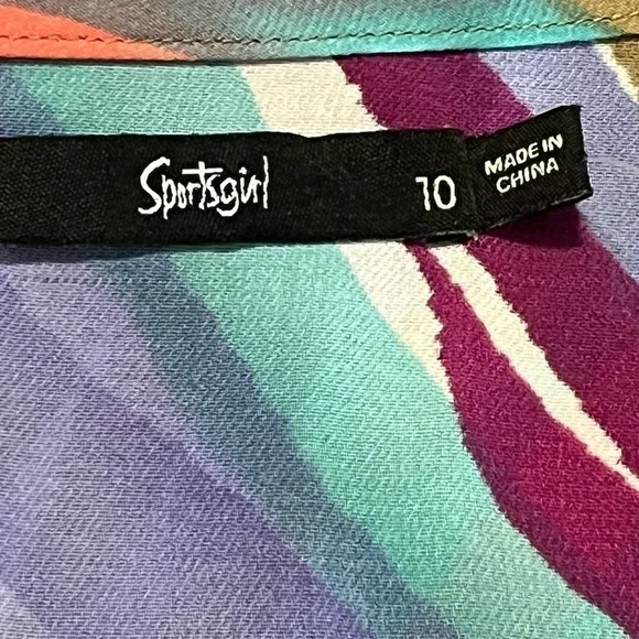 Multicolor Abstract Tunic - Picture 9 of 12